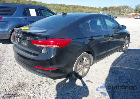 2018 Hyundai Elantra Sel из США, поврежденный, VIN 5NPD84LF2JH312651